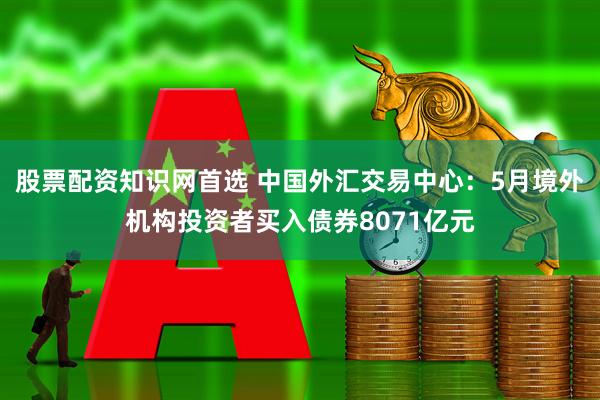 股票配资知识网首选 中国外汇交易中心：5月境外机构投资者买入债券8071亿元